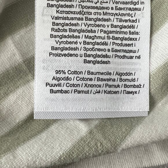 Vero Moda Green/Cream Striped Tank, Size XXL - Picture 6 of 6